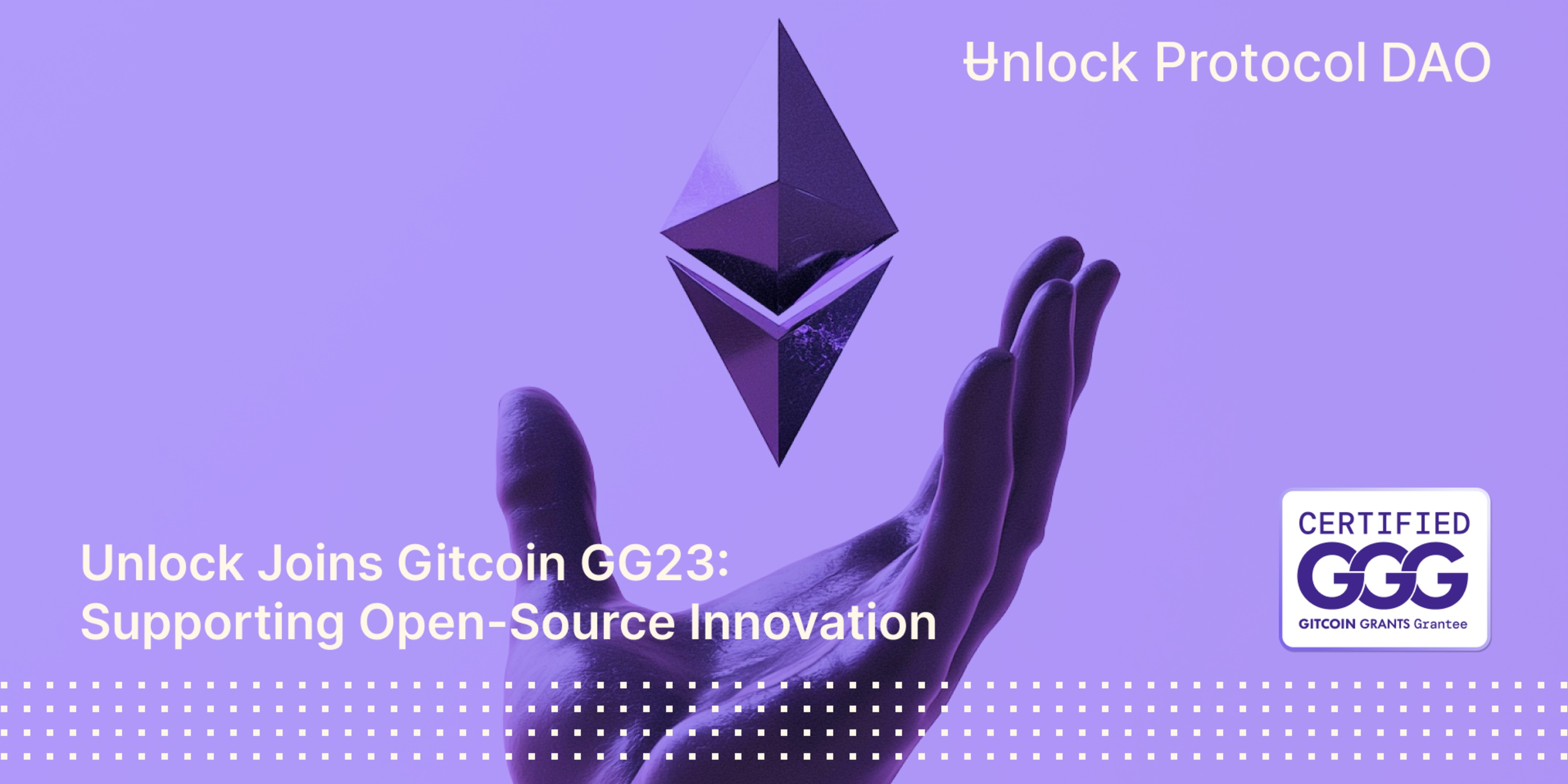 Unlock Joins Gitcoin GG23: Supporting Open-Source Innovation
